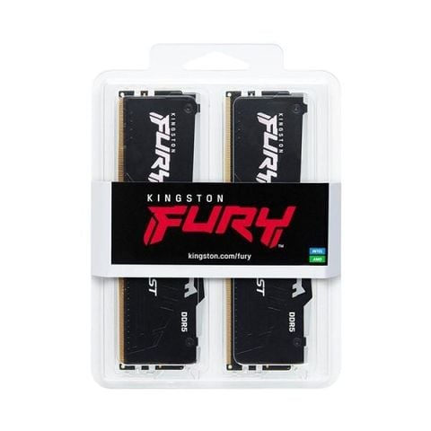 RAM Kingston Fury Beast RGB 32GB (2x16GB) DDR5 5600MHz Desktop