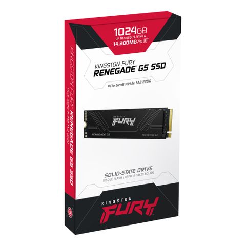 Ổ cứng SSD Kingston FURY Renegade G5 1024GB NVMe PCIe Gen 5x4 M.2 2280
