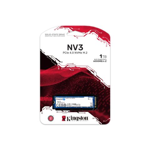 Ổ cứng SSD Kingston NV3 1TB NVMe PCIe Gen 4x4 M.2 2280