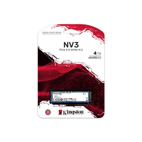 Ổ cứng SSD Kingston NV3 4TB NVMe PCIe Gen 4x4 M.2 2280