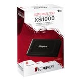  Ổ cứng di động SSD Kingston XS1000 1TB USB 3.2 Gen 2 R1050 - Đen 