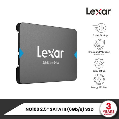 Ổ cứng SSD Lexar NQ100 512GB SATA III 2.5 inch