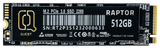  Ổ cứng SSD McQuest Raptor 512GB NVMe PCIe Gen 3x4 M.2 2280 