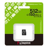  Thẻ nhớ Kingston Canvas Select Plus 512GB microSDXC UHS-I 150MB/s 