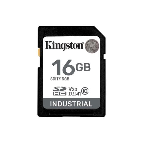 Thẻ nhớ Kingston Industrial 16GB SDHC C10 U3 V30 A1 100MB/s
