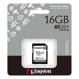  Thẻ nhớ Kingston Industrial 16GB SDHC C10 U3 V30 A1 100MB/s 