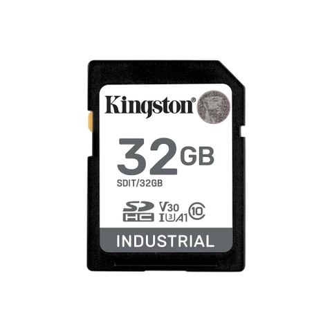 Thẻ nhớ Kingston Industrial 32GB SDHC C10 U3 V30 A1 100MB/s