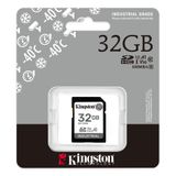  Thẻ nhớ Kingston Industrial 32GB SDHC C10 U3 V30 A1 100MB/s 