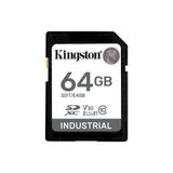  Thẻ nhớ Kingston Industrial 64GB SDXC C10 U3 V30 A1 100MB/s 