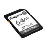  Thẻ nhớ Kingston Industrial 64GB SDXC C10 U3 V30 A1 100MB/s 