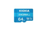  Thẻ nhớ KIOXIA EXCERIA 64GB microSDXC C10 U1 100MB/s kèm Adapter 