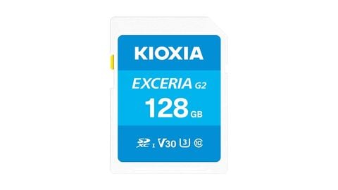 Thẻ nhớ KIOXIA EXCERIA G2 128GB SDXC C10 U3 V30 R100MB/s W50MB/s