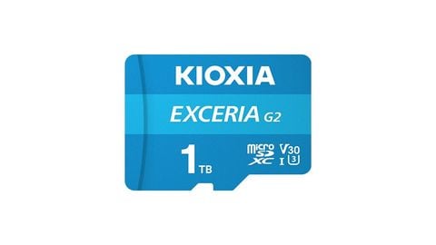 Thẻ nhớ KIOXIA EXCERIA G2 1TB microSDXC C10 U3 V30 R100MB/s W50MB/s kèm Adapter