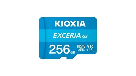 Thẻ nhớ KIOXIA EXCERIA G2 256GB microSDXC C10 U3 V30 R100MB/s W50MB/s
