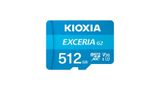  Thẻ nhớ KIOXIA EXCERIA G2 512GB microSDXC C10 U3 V30 R100MB/s W50MB/s 