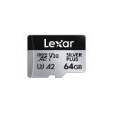  Thẻ nhớ Lexar Professional Silver Plus 64GB microSDXC C10 U3 V30 A2 R205MB/s 