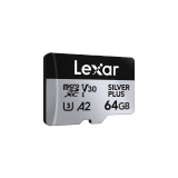  Thẻ nhớ Lexar Professional Silver Plus 64GB microSDXC C10 U3 V30 A2 R205MB/s 