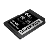  Thẻ nhớ Lexar Professional Silver Plus 64GB SDXC C10 U3 V30 R205MB/s 