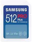  Thẻ nhớ SAMSUNG PRO Plus 512GB SDXC UHS-I 180 MB/s 