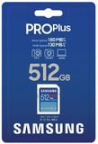  Thẻ nhớ SAMSUNG PRO Plus 512GB SDXC UHS-I 180 MB/s 