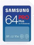  Thẻ nhớ Samsung Pro Plus 64GB SDXC UHS-I U3 V30 180 MB/s 