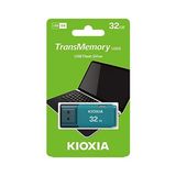  USB KIOXIA TransMemory U202 32GB USB 2.0 xanh nhạt có lỗ treo 