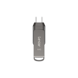  USB Lexar JumpDrive D400 64GB USB 3.2 Gen 1 Type-A & Type-C 