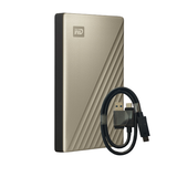 Ổ cứng HDD WD My Passport Ultra 2TB 2.5 inch USB 3.2 gen1 - Gold 