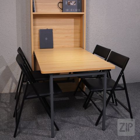Bàn gấp tường LIZI - MDF = Melamin