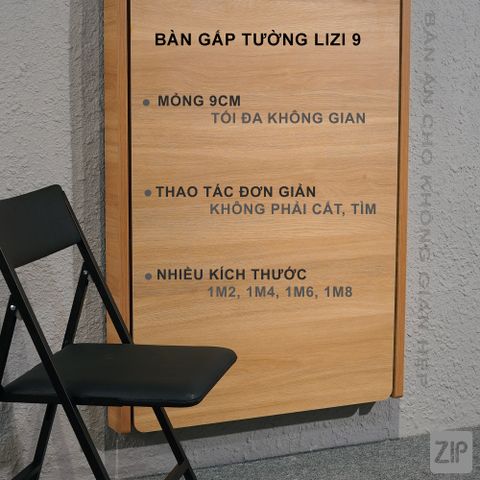 BÀN GẮN TƯỜNG LIZI 9