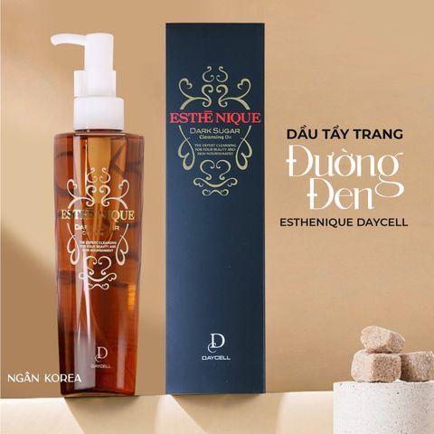 DẦU TẨY TRANG ĐƯỜNG ĐEN ESTHENIQUE DAYCELL