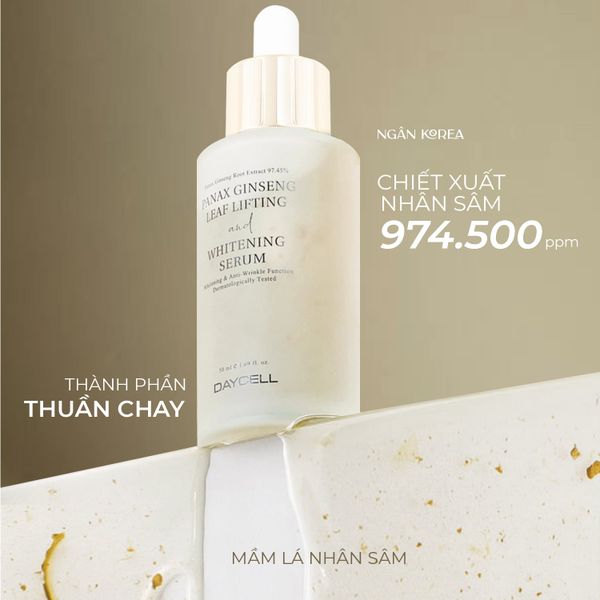 SERUM DƯỠNG TRẮNG NÂNG CƠ MẦM SÂM DAYCELL