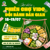  VÉ SỰ KIỆN PHIÊN CHỢ VIDO 