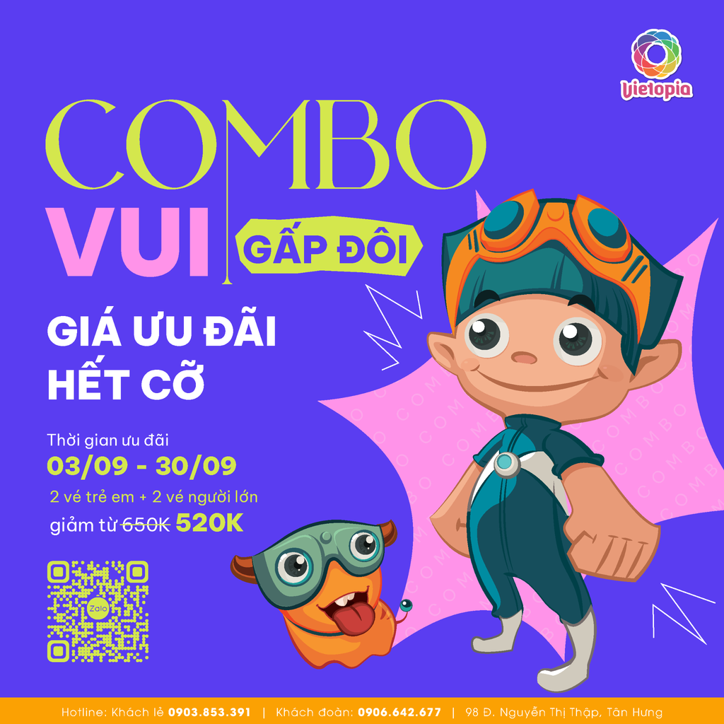  COMBO ƯU ĐÃI THÁNG 9 