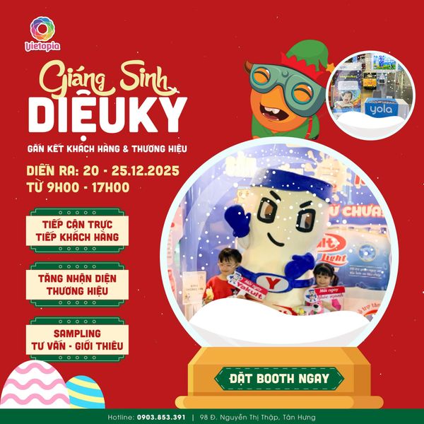  ĐẶT GIAN HÀNG SỰ KIỆN GIÁNG SINH (20/12-25/12) 