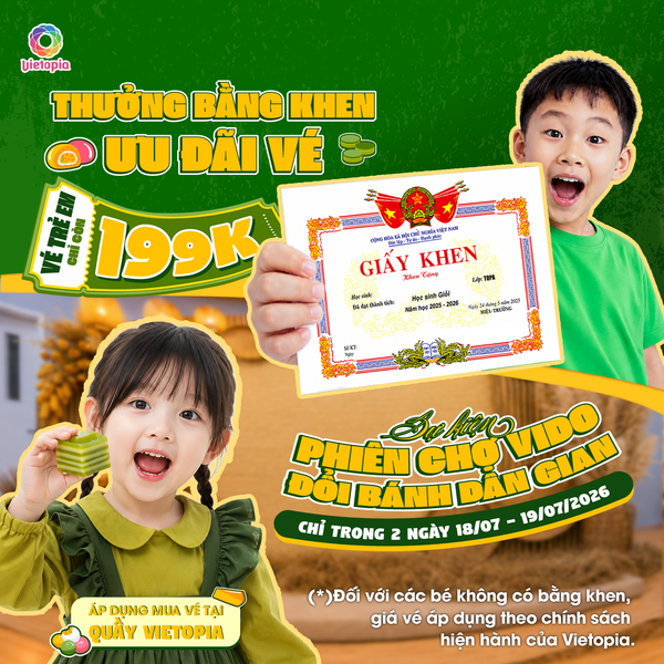  PHIÊN CHỢ VIDO - ĐỔI BÁNH DÂN GIAN 