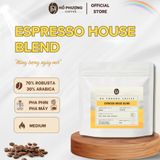  Espresso House Blend - Cà phê rang mộc 70% Robusta Honey & 30% Arabica 