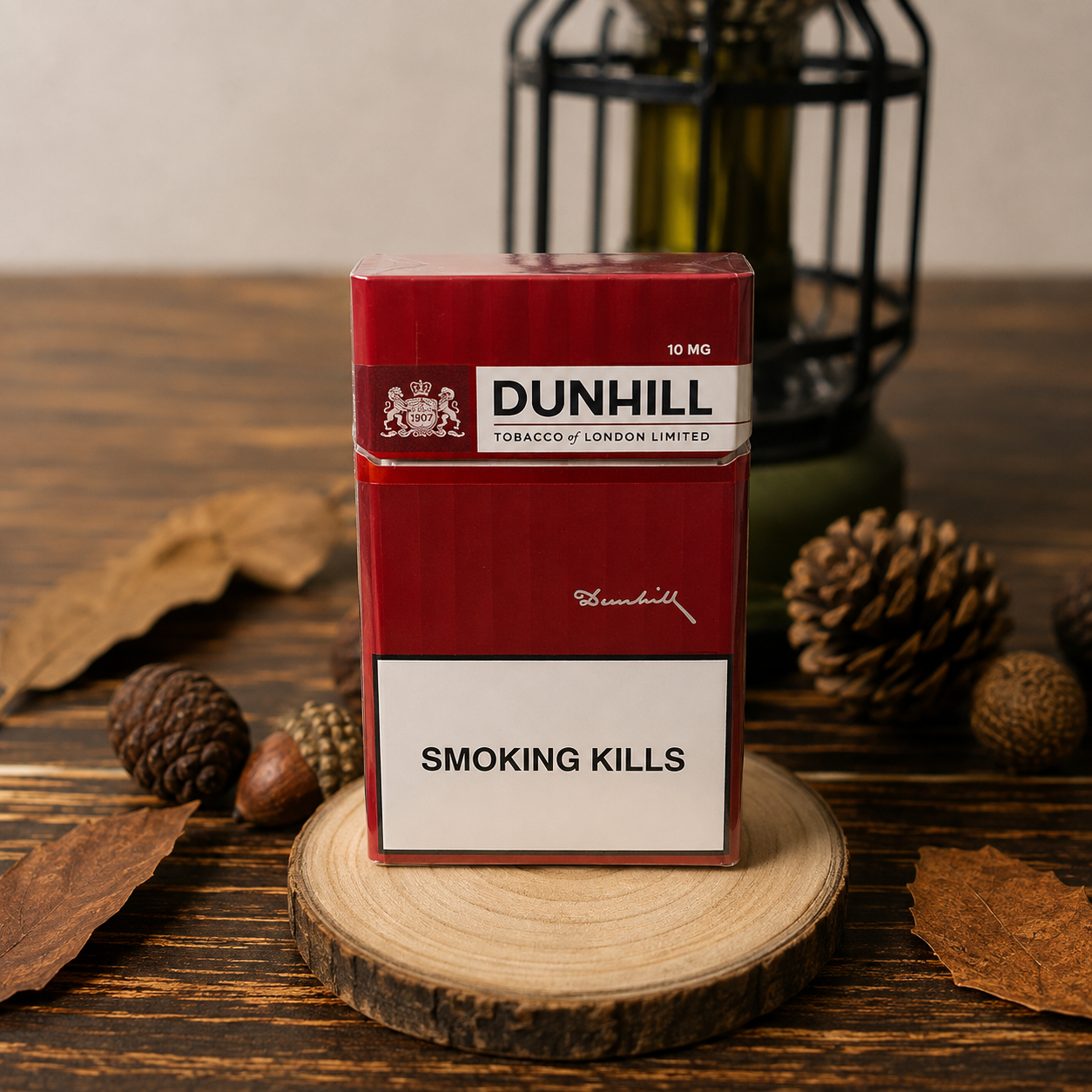  Dunhill International Red Mộc (Dunhill Đỏ Dài) 