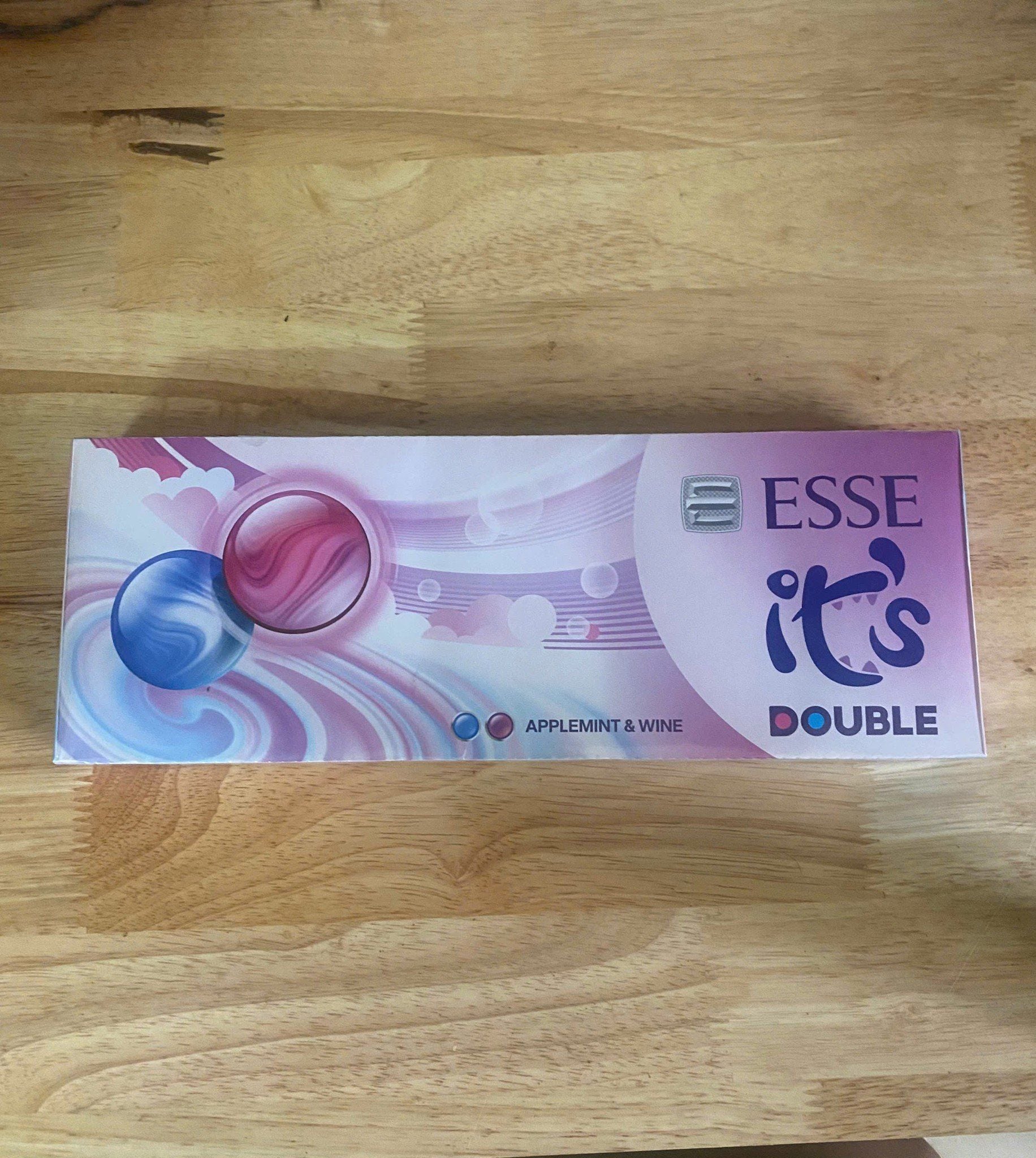  Esse It's Double 2 Bấm Táo Bạc Hà - Rượu Vang 