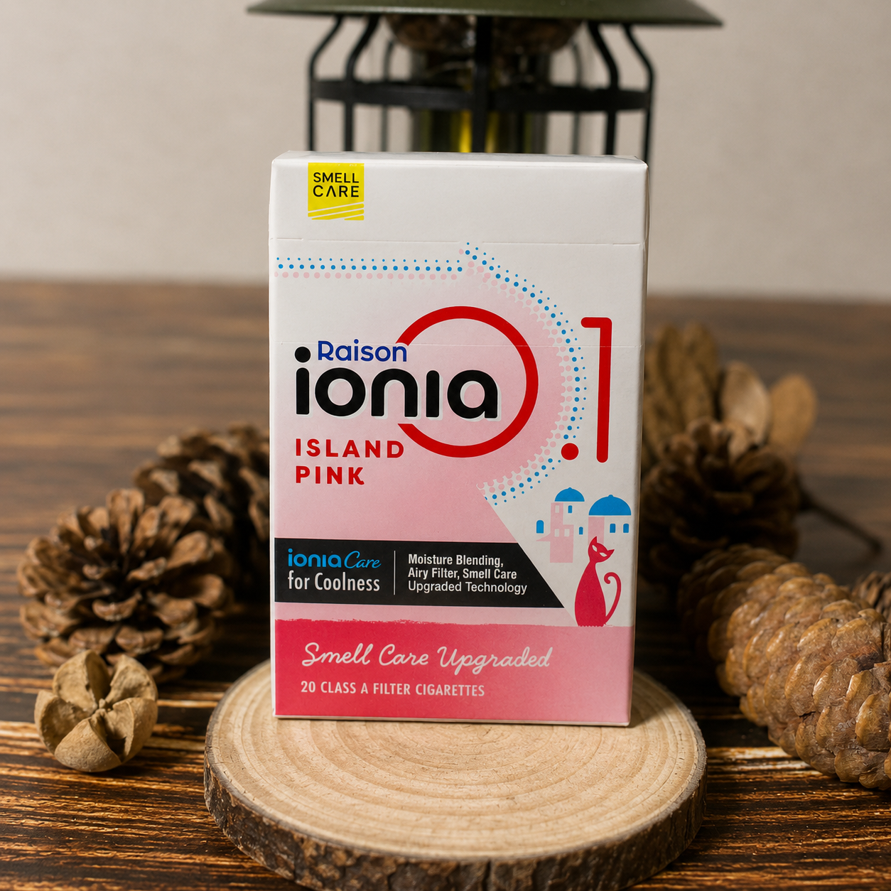  Raison Ionia Island Pink Peach Bấm Đào Lạnh 