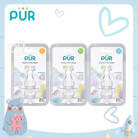  BÌNH SỮA CỔ NHỎ PUR COMFORT 60ML, 120ML , 250ML 