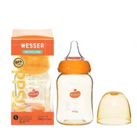  Bình sữa wesser cổ hẹp PPSU 140 ml 