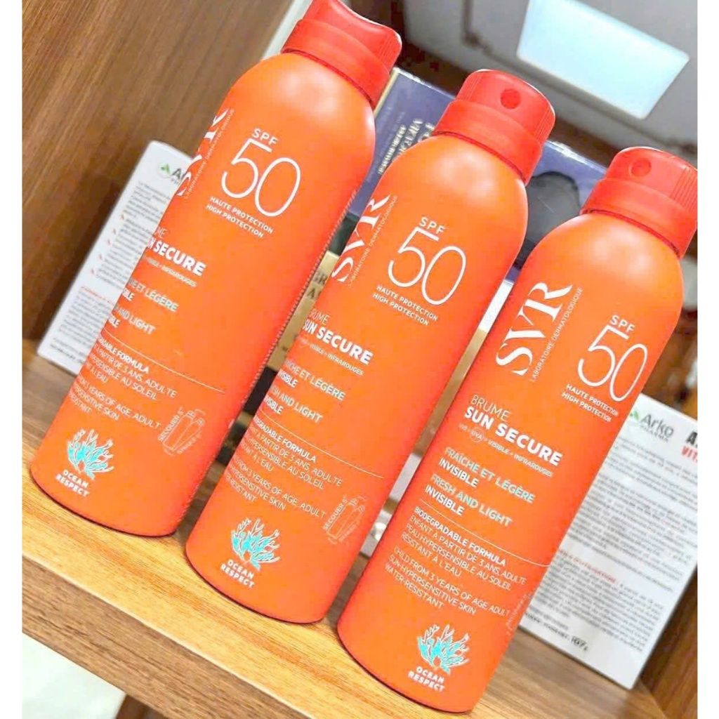  [Date 4/26] Xịt chống nắng SVR Cho Da Nhạy Cảm Sun SPF50+ 200ml 