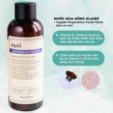  [Sale Rẻ Date 12/25] Nước Hoa Hồng Klairs Supple Preparation Facial Toner 180ml 