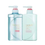  [Date 11/25] Bộ Đôi Dầu Gội Xả Sạch Dầu Mát Lạnh Phục Hồi Tsubaki Premium Cool 490ml 