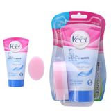  Kem tẩy lông Veet PURE Nhật Bản dành cho da nhạy cảm - 150G 