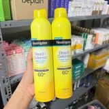  Xịt chống nắng Neutrogena Beach Defense SPF60+ 240g 