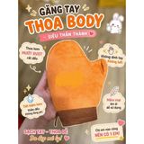  Găng Tay 2 Mặt Bôi Kem Body Siêu Thấm Không Bết, Bao Tay Thoa Kem Vải Mịn Giúp Thấm Nhanh 
