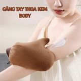  Găng Tay 2 Mặt Bôi Kem Body Siêu Thấm Không Bết, Bao Tay Thoa Kem Vải Mịn Giúp Thấm Nhanh 