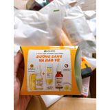  [Set 6 Gói] Bộ Sample 2 chống nắng + 2 serum Garnier Ngày + 2 Serum Garnier Đêm 